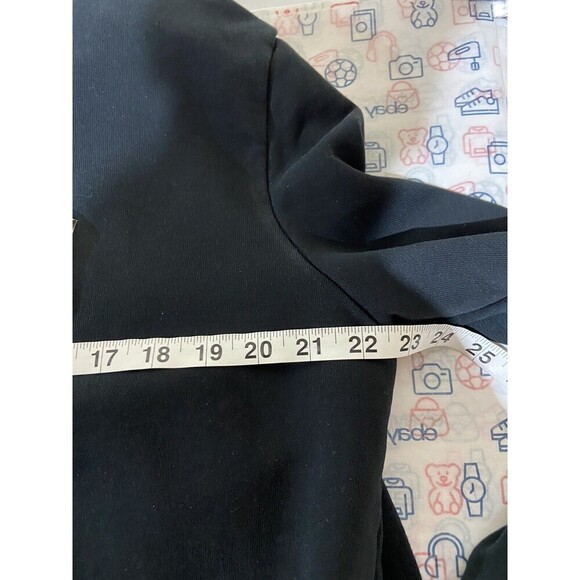 Nike FC crew sweater men size Large black pockets long sleeve cotton soft Logo - Picture 13 of 13